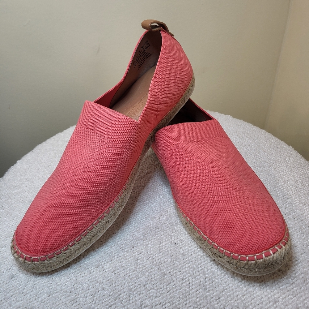 Gentle Souls Women's  Lizzy Pink Espadrille Slip-On Shoes Size 8.5 NWOB